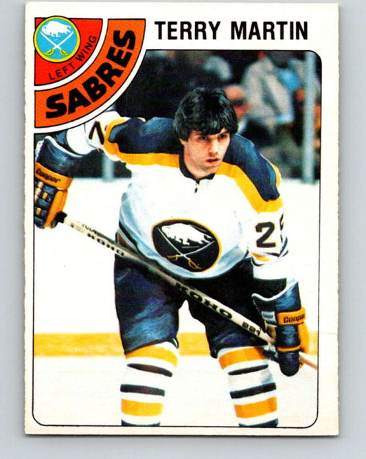 1978-79 O-Pee-Chee #118 Terry Martin  Buffalo Sabres  V22542