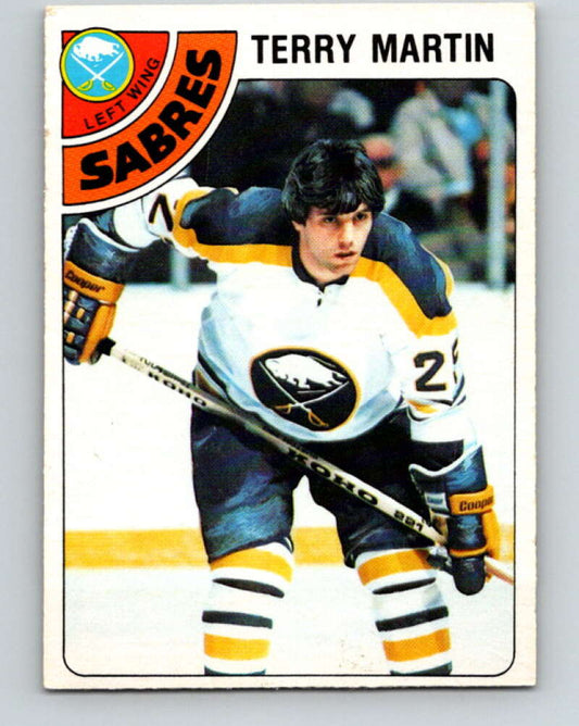1978-79 O-Pee-Chee #118 Terry Martin  Buffalo Sabres  V22544