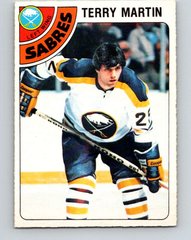 1978-79 O-Pee-Chee #118 Terry Martin  Buffalo Sabres  V22545