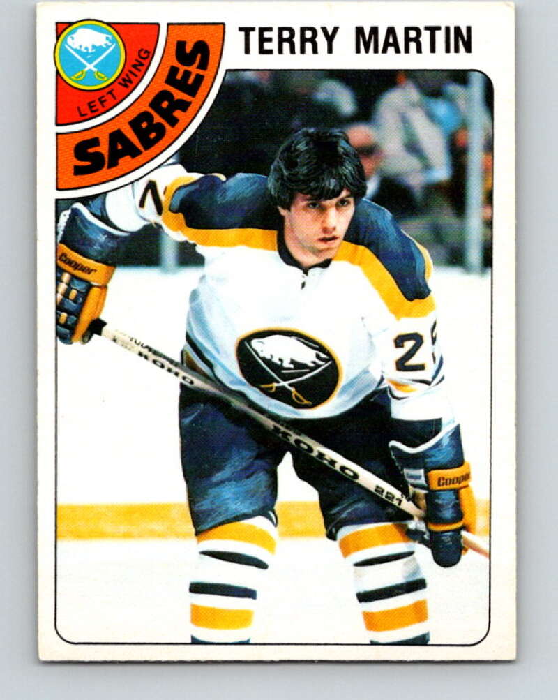 1978-79 O-Pee-Chee #118 Terry Martin  Buffalo Sabres  V22546