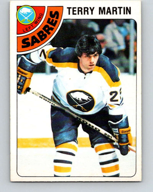1978-79 O-Pee-Chee #118 Terry Martin  Buffalo Sabres  V22547