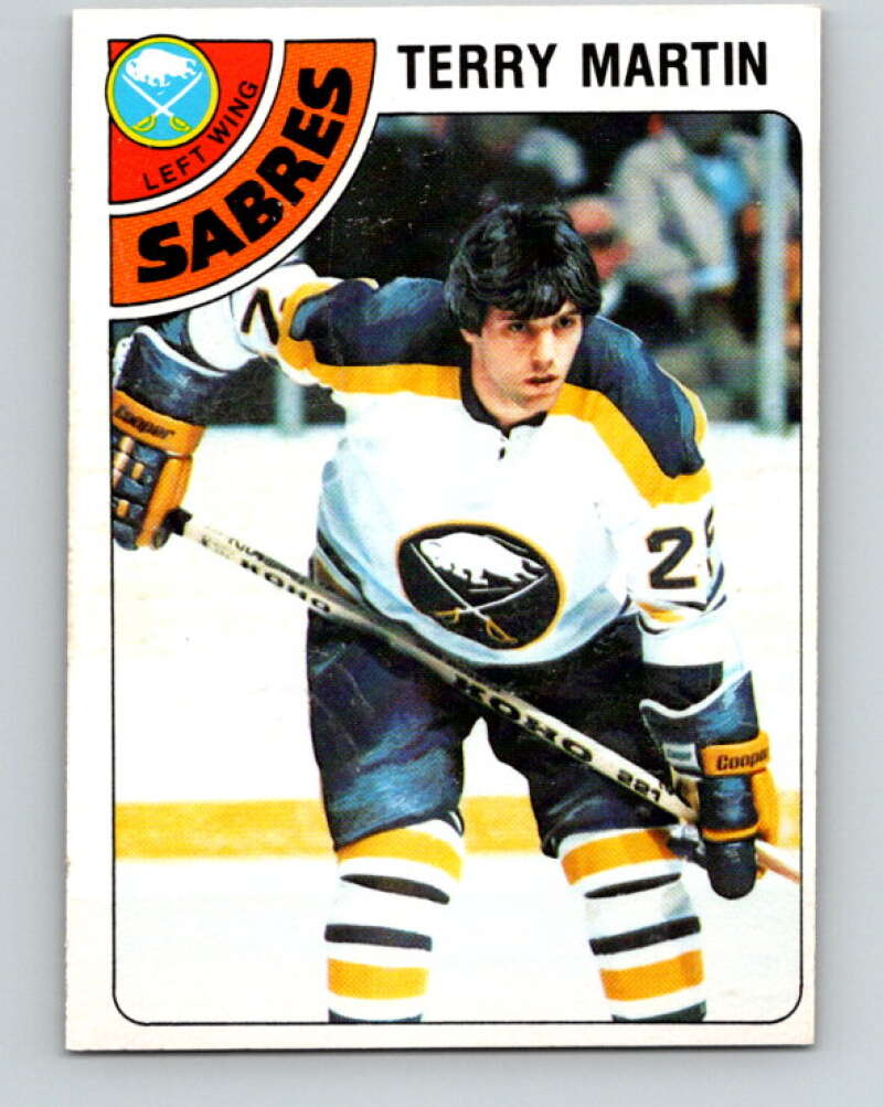 1978-79 O-Pee-Chee #118 Terry Martin  Buffalo Sabres  V22548