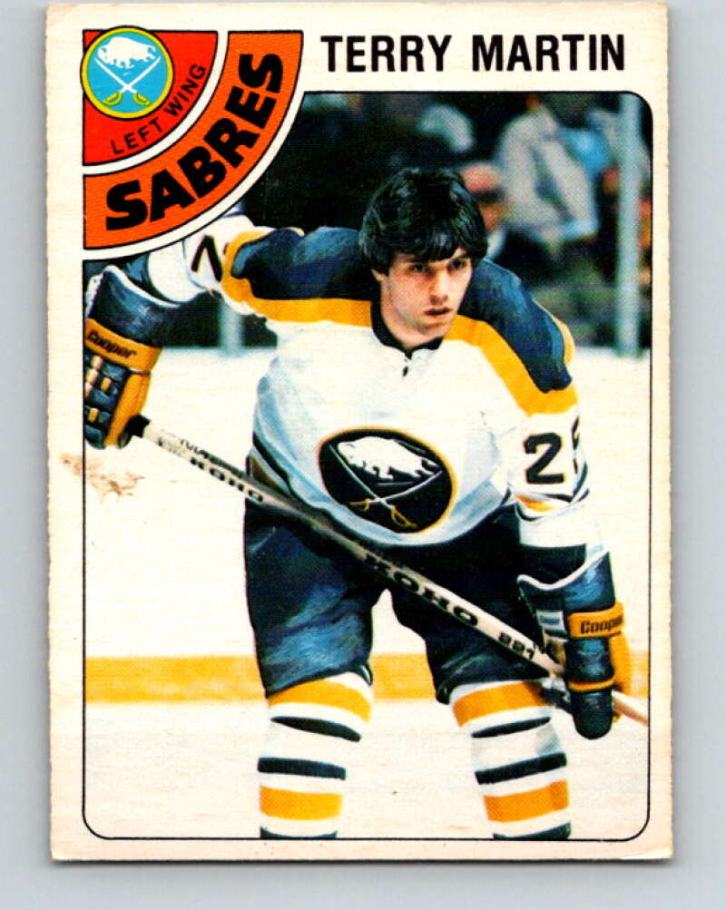 1978-79 O-Pee-Chee #118 Terry Martin  Buffalo Sabres  V22551