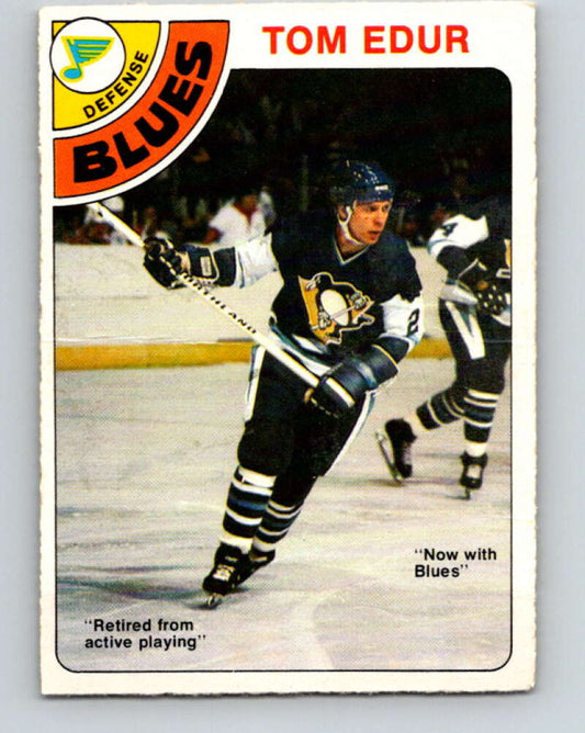 1978-79 O-Pee-Chee #119 Tom Edur  St. Louis Blues  V22552