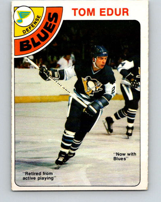 1978-79 O-Pee-Chee #119 Tom Edur  St. Louis Blues  V22553