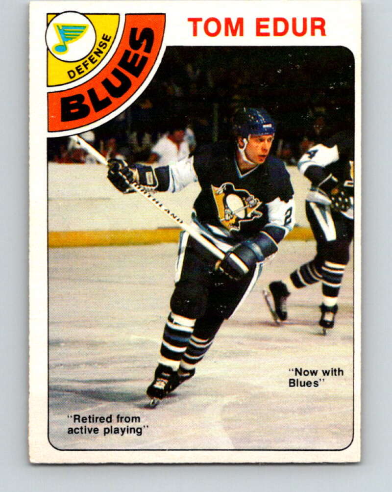 1978-79 O-Pee-Chee #119 Tom Edur  St. Louis Blues  V22560
