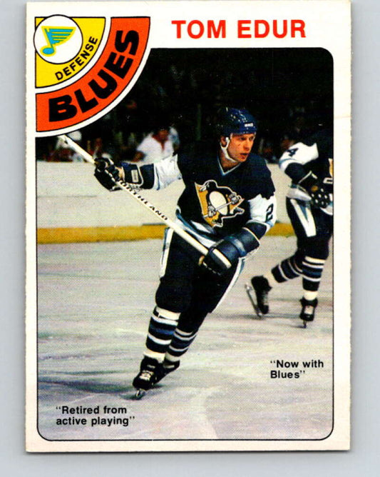 1978-79 O-Pee-Chee #119 Tom Edur  St. Louis Blues  V22564