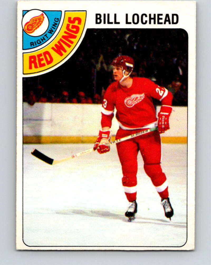 1978-79 O-Pee-Chee #122 Bill Lochead  Detroit Red Wings  V22605