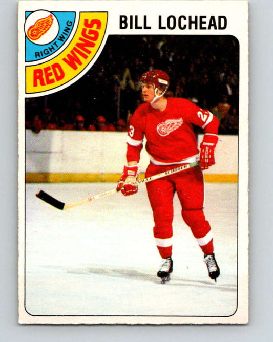 1978-79 O-Pee-Chee #122 Bill Lochead  Detroit Red Wings  V22606