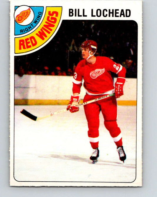 1978-79 O-Pee-Chee #122 Bill Lochead  Detroit Red Wings  V22620