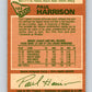 1978-79 O-Pee-Chee #123 Paul Harrison RC Rookie Maple Leafs  V22629