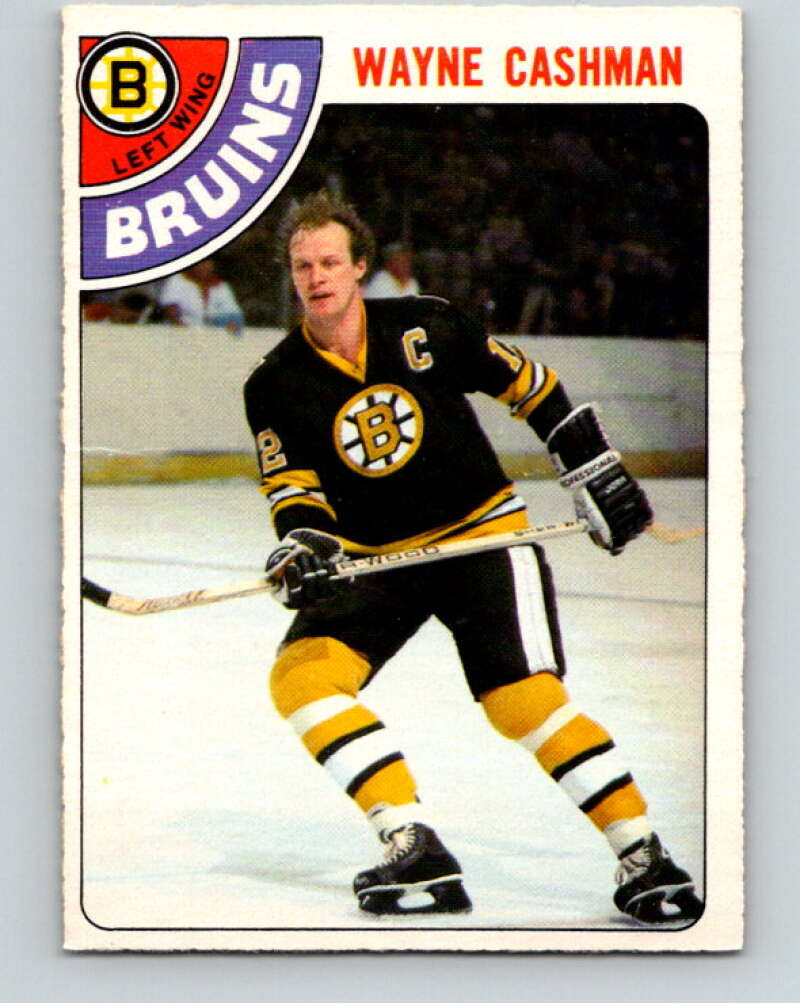 1978-79 O-Pee-Chee #124 Wayne Cashman  Boston Bruins  V22641