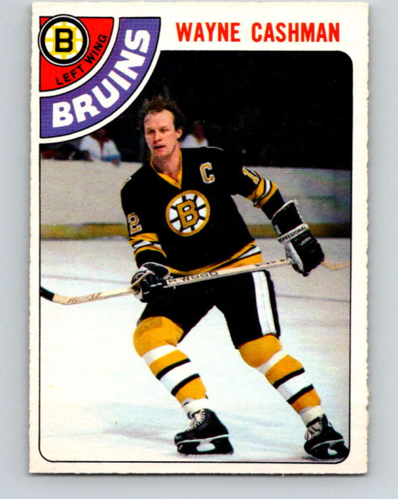 1978-79 O-Pee-Chee #124 Wayne Cashman  Boston Bruins  V22647