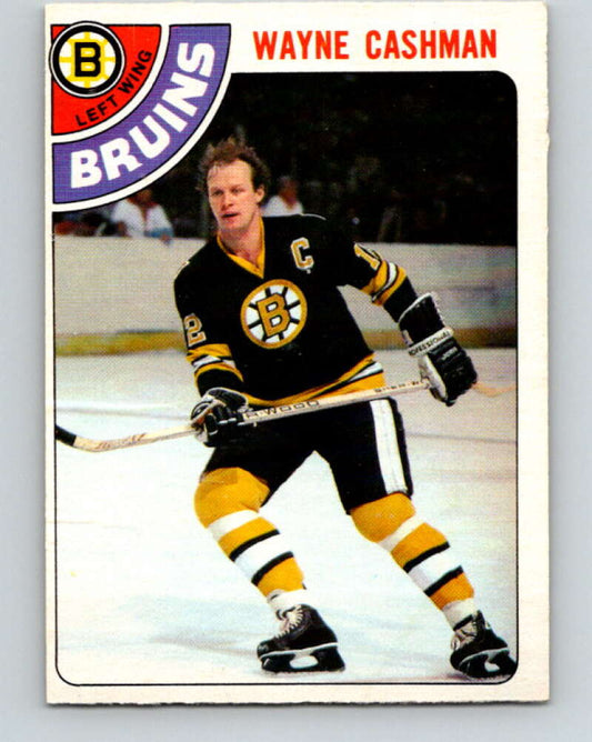 1978-79 O-Pee-Chee #124 Wayne Cashman  Boston Bruins  V22650