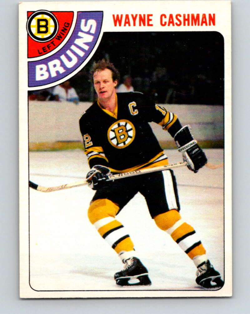 1978-79 O-Pee-Chee #124 Wayne Cashman  Boston Bruins  V22653