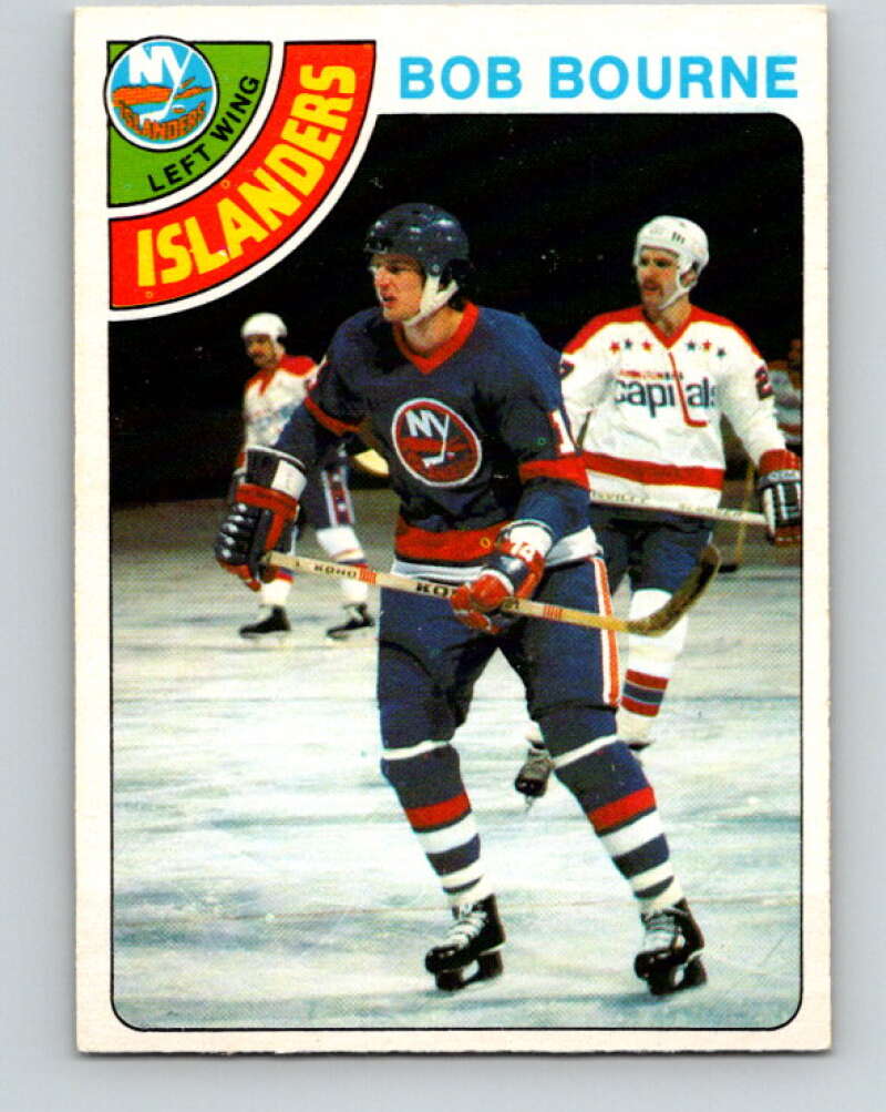1978-79 O-Pee-Chee #126 Bob Bourne  New York Islanders  V22674