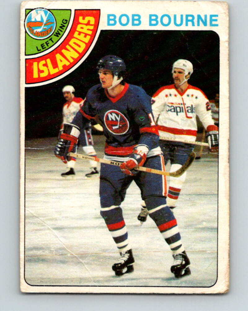 1978-79 O-Pee-Chee #126 Bob Bourne  New York Islanders  V22681
