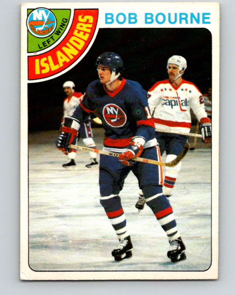 1978-79 O-Pee-Chee #126 Bob Bourne  New York Islanders  V22682
