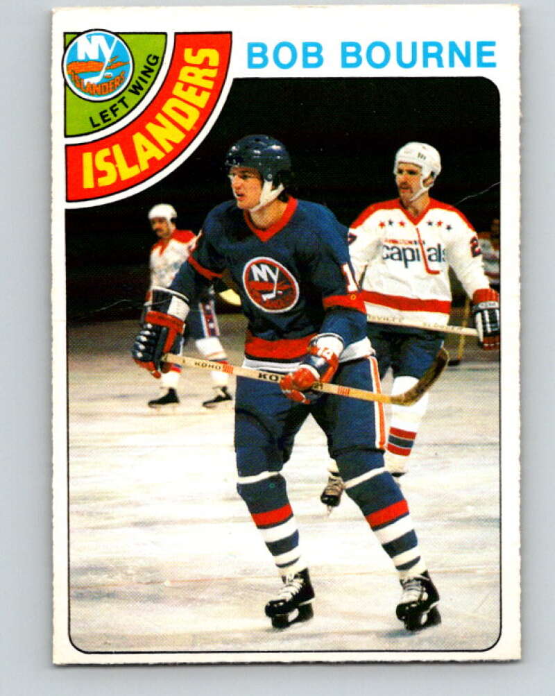 1978-79 O-Pee-Chee #126 Bob Bourne  New York Islanders  V22683