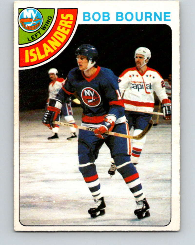 1978-79 O-Pee-Chee #126 Bob Bourne  New York Islanders  V22684