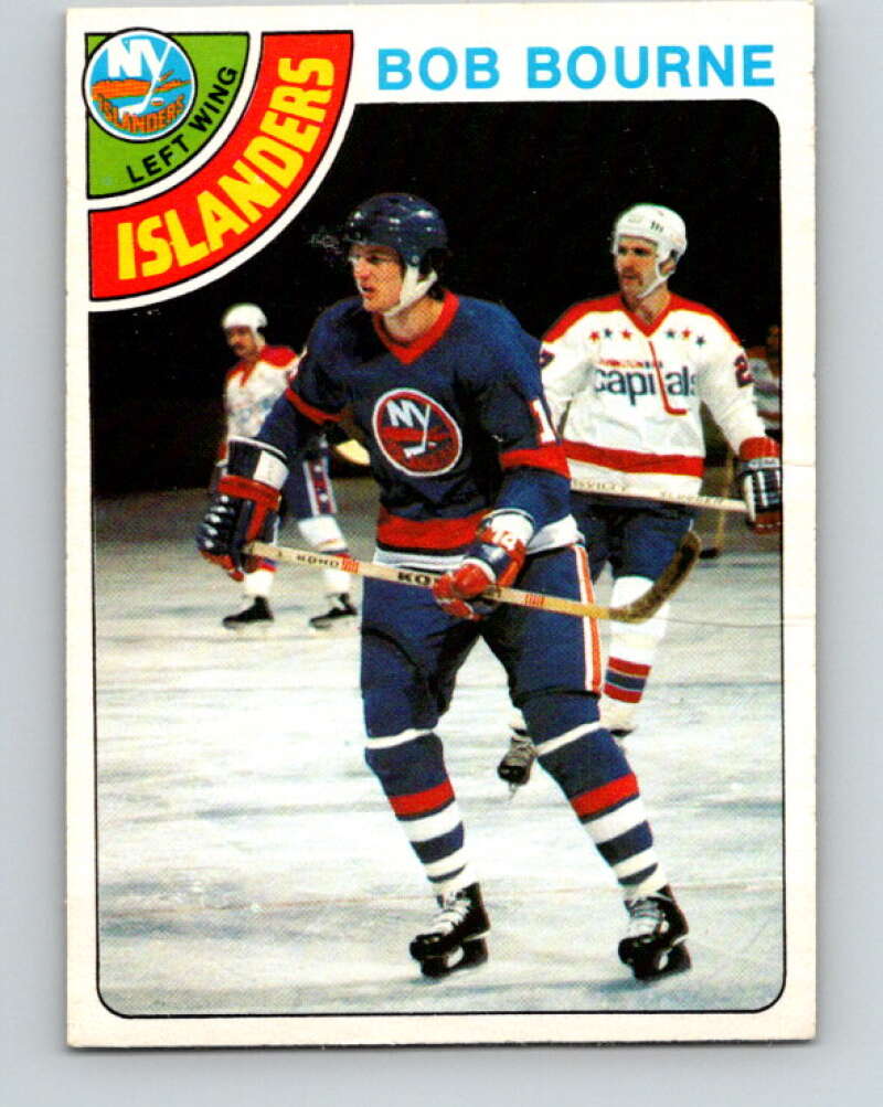1978-79 O-Pee-Chee #126 Bob Bourne  New York Islanders  V22688