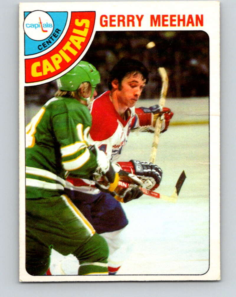 1978-79 O-Pee-Chee #128 Gerry Meehan  Washington Capitals  V22708