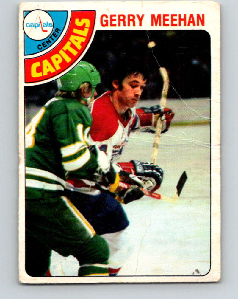 1978-79 O-Pee-Chee #128 Gerry Meehan  Washington Capitals  V22712