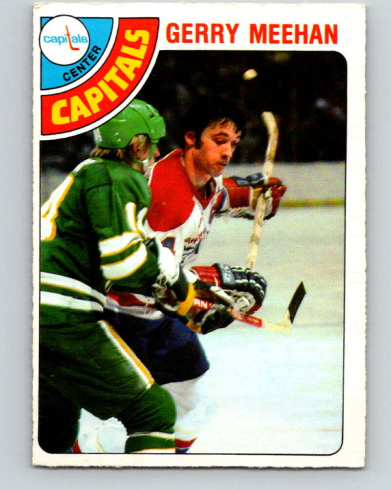 1978-79 O-Pee-Chee #128 Gerry Meehan  Washington Capitals  V22713