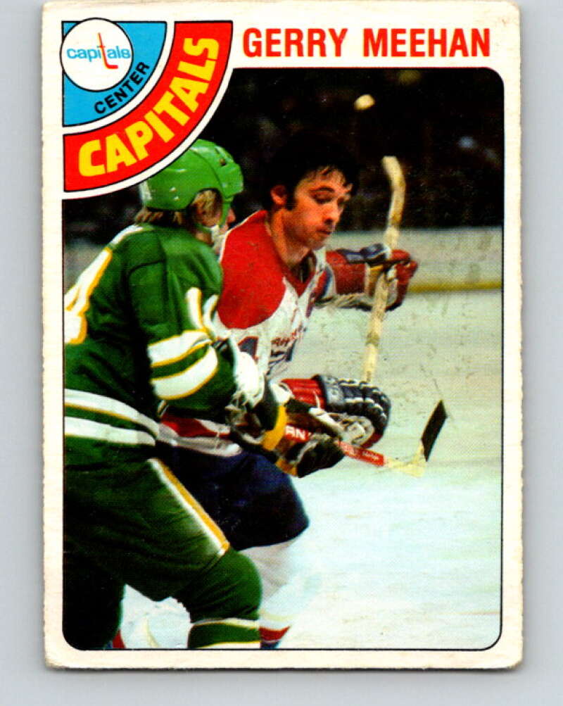1978-79 O-Pee-Chee #128 Gerry Meehan  Washington Capitals  V22715