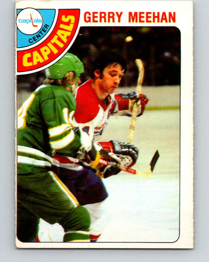 1978-79 O-Pee-Chee #128 Gerry Meehan  Washington Capitals  V22717