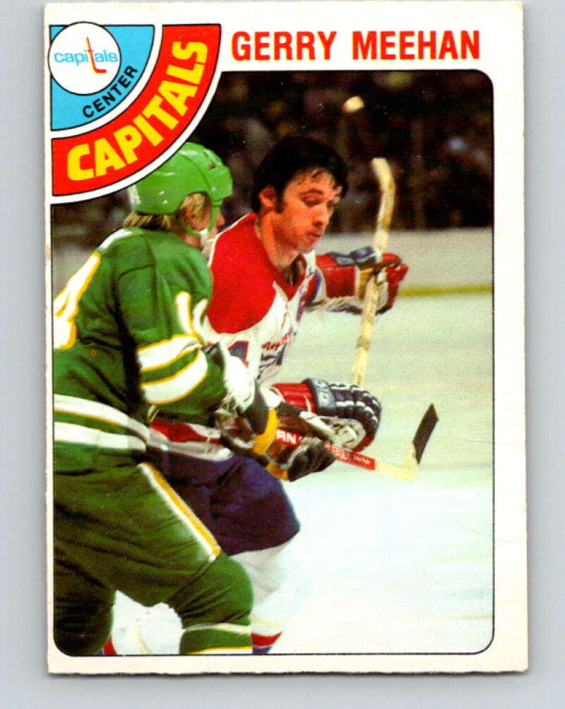 1978-79 O-Pee-Chee #128 Gerry Meehan  Washington Capitals  V22718