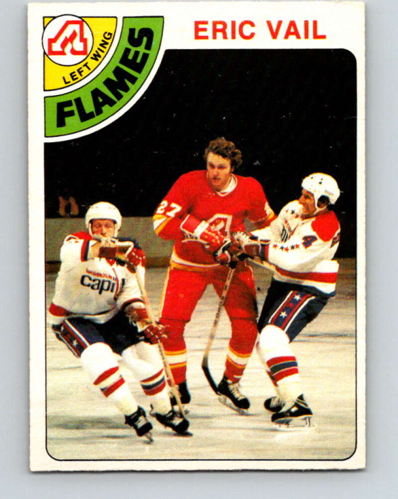1978-79 O-Pee-Chee #129 Eric Vail  Atlanta Flames  V22722