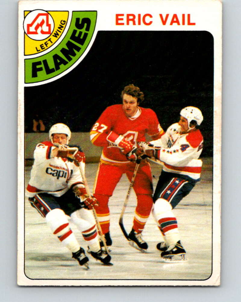 1978-79 O-Pee-Chee #129 Eric Vail  Atlanta Flames  V22726
