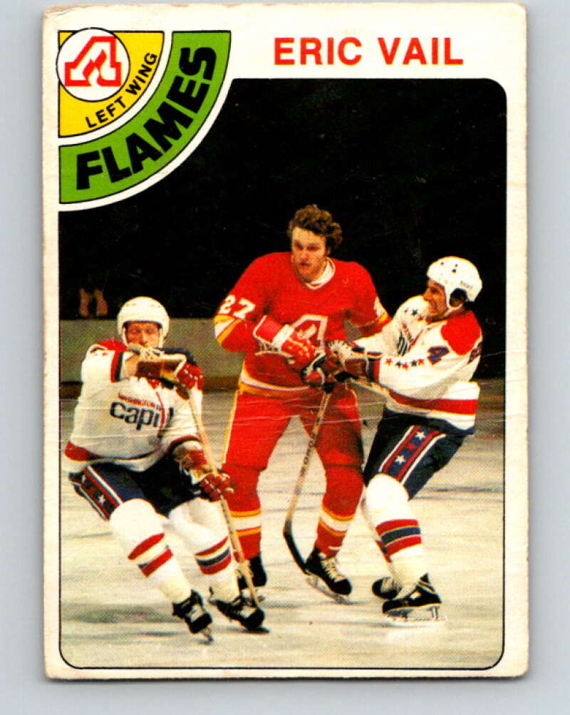 1978-79 O-Pee-Chee #129 Eric Vail  Atlanta Flames  V22728