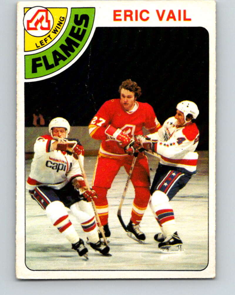 1978-79 O-Pee-Chee #129 Eric Vail  Atlanta Flames  V22729