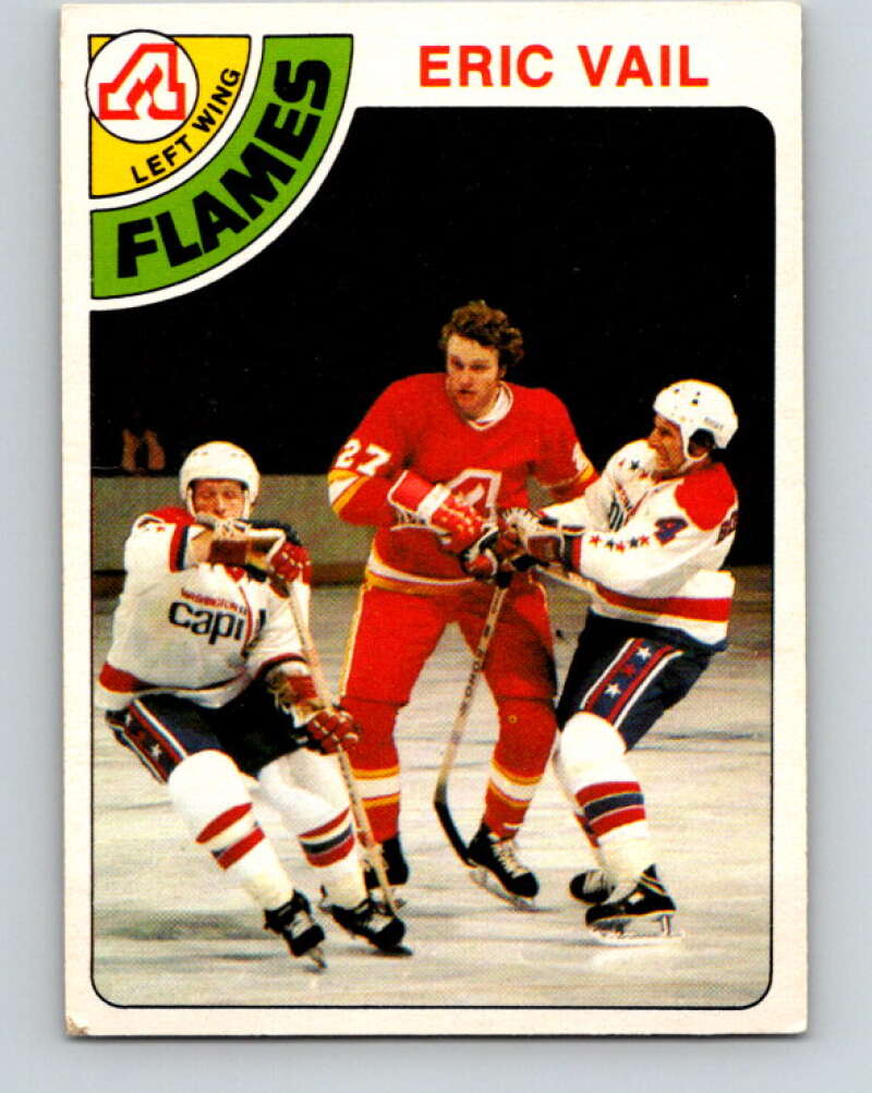 1978-79 O-Pee-Chee #129 Eric Vail  Atlanta Flames  V22732