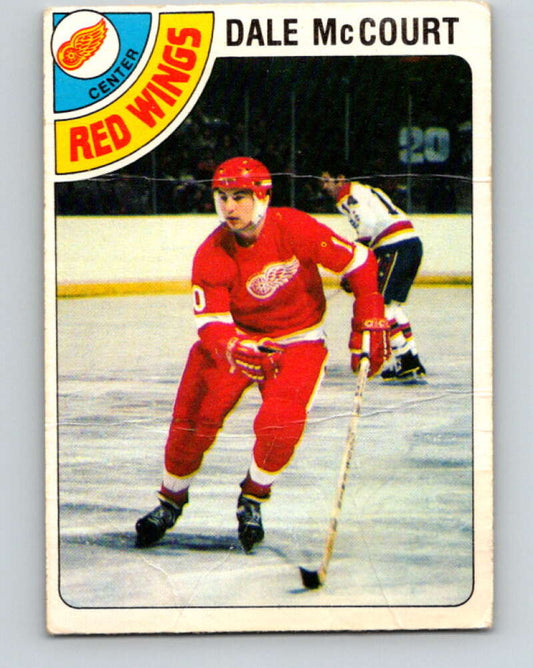 1978-79 O-Pee-Chee #132 Dale McCourt RC Rookie Red Wings  V22760