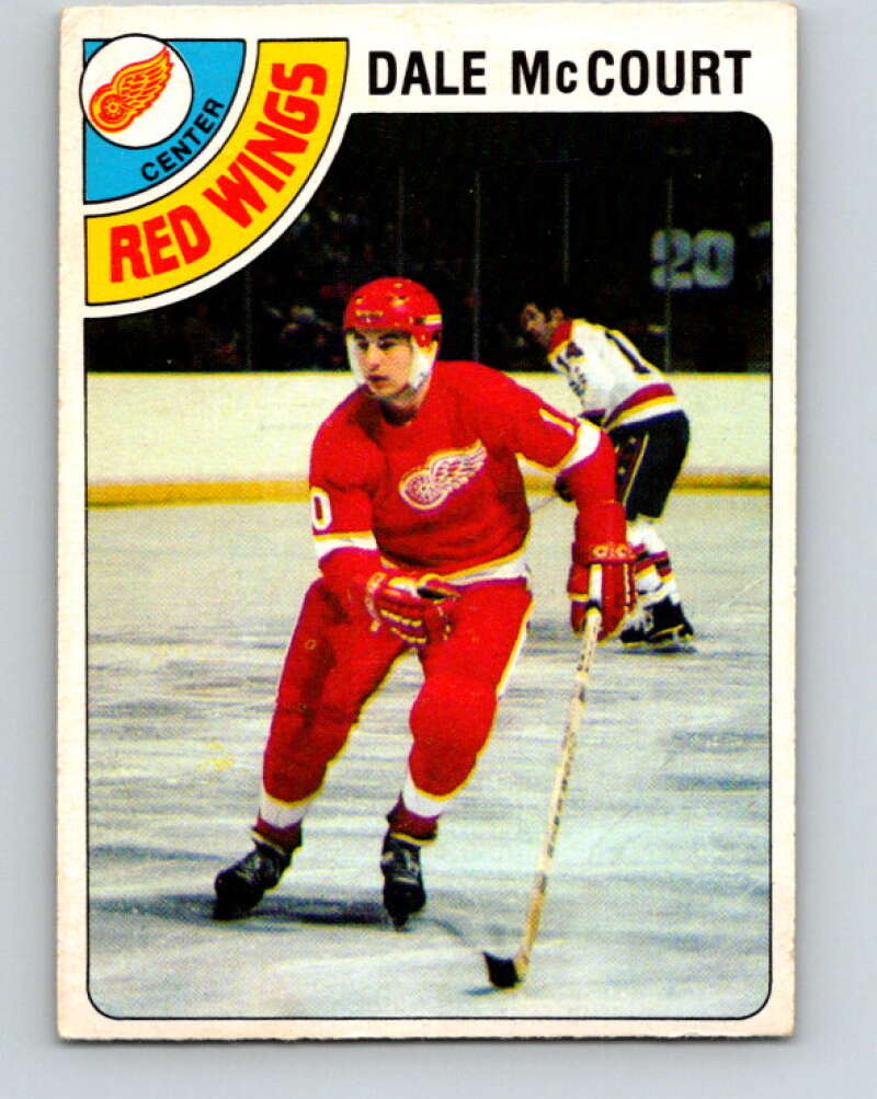 1978-79 O-Pee-Chee #132 Dale McCourt RC Rookie Red Wings  V22761