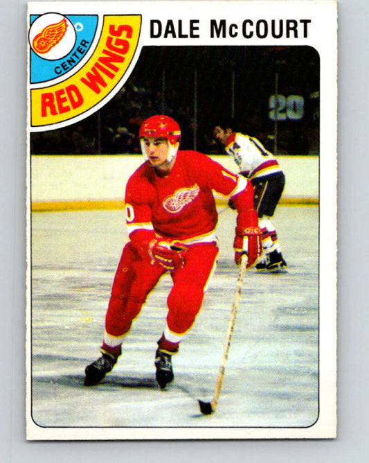 1978-79 O-Pee-Chee #132 Dale McCourt RC Rookie Red Wings  V22763