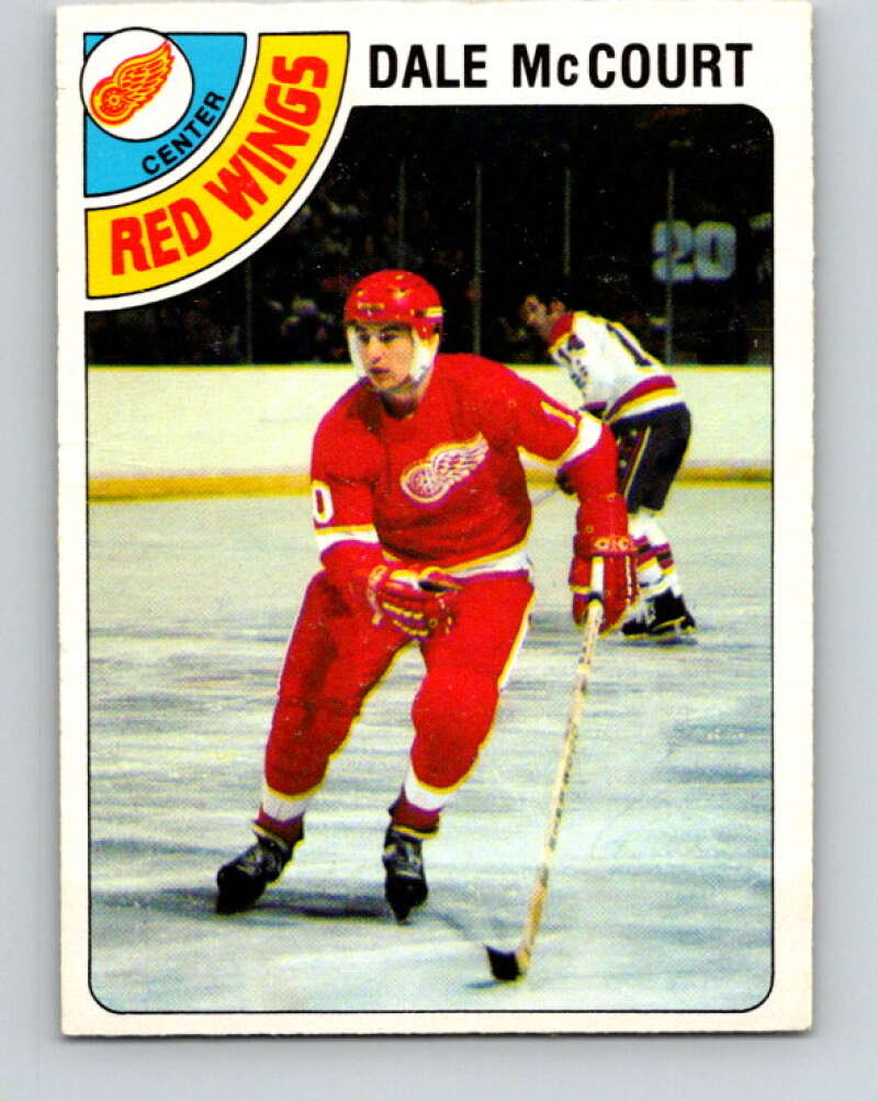 1978-79 O-Pee-Chee #132 Dale McCourt RC Rookie Red Wings  V22767