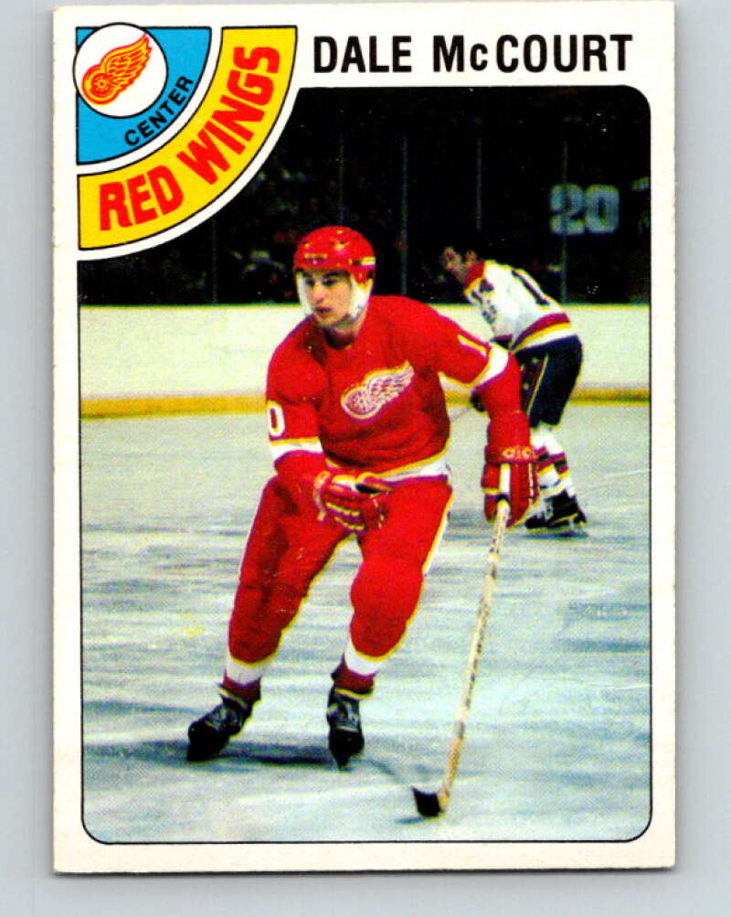 1978-79 O-Pee-Chee #132 Dale McCourt RC Rookie Red Wings  V22769