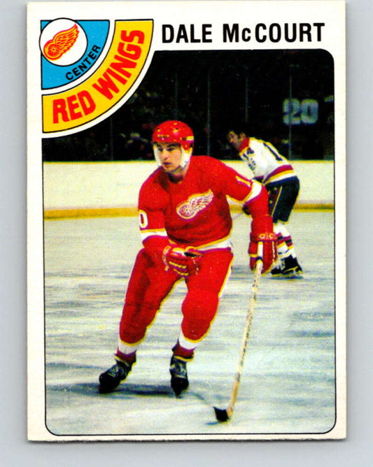 1978-79 O-Pee-Chee #132 Dale McCourt RC Rookie Red Wings  V22770