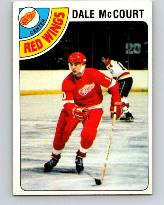 1978-79 O-Pee-Chee #132 Dale McCourt RC Rookie Red Wings  V22773