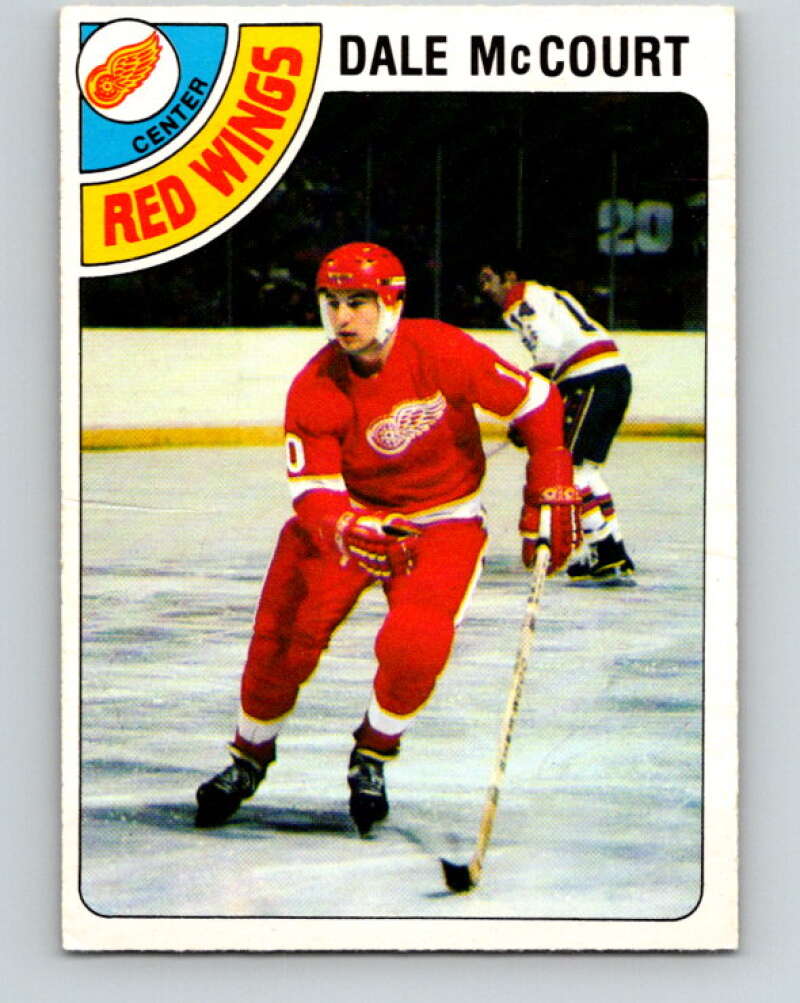 1978-79 O-Pee-Chee #132 Dale McCourt RC Rookie Red Wings  V22774