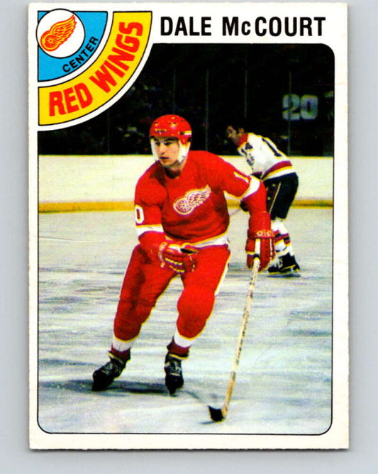 1978-79 O-Pee-Chee #132 Dale McCourt RC Rookie Red Wings  V22774