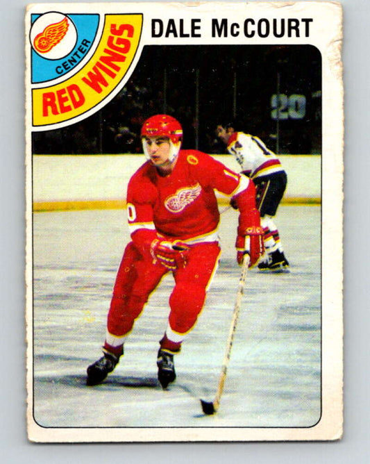 1978-79 O-Pee-Chee #132 Dale McCourt RC Rookie Red Wings  V22777