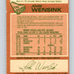 1978-79 O-Pee-Chee #133 John Wensink  RC Rookie Boston Bruins  V22794