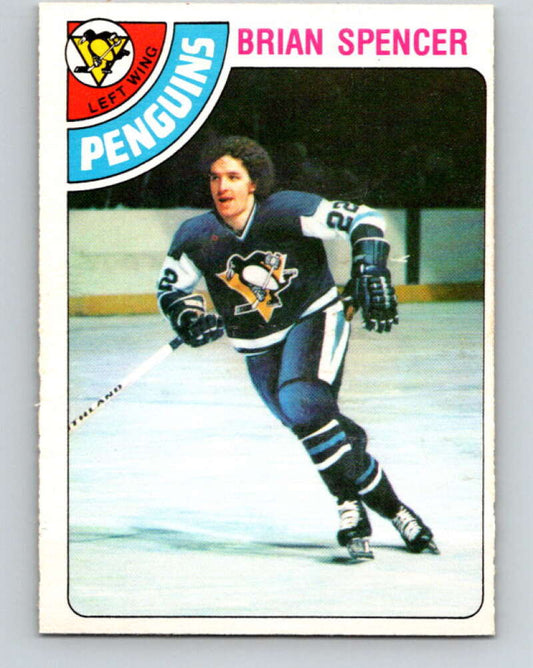 1978-79 O-Pee-Chee #137 Brian Spencer  Pittsburgh Penguins  V22832