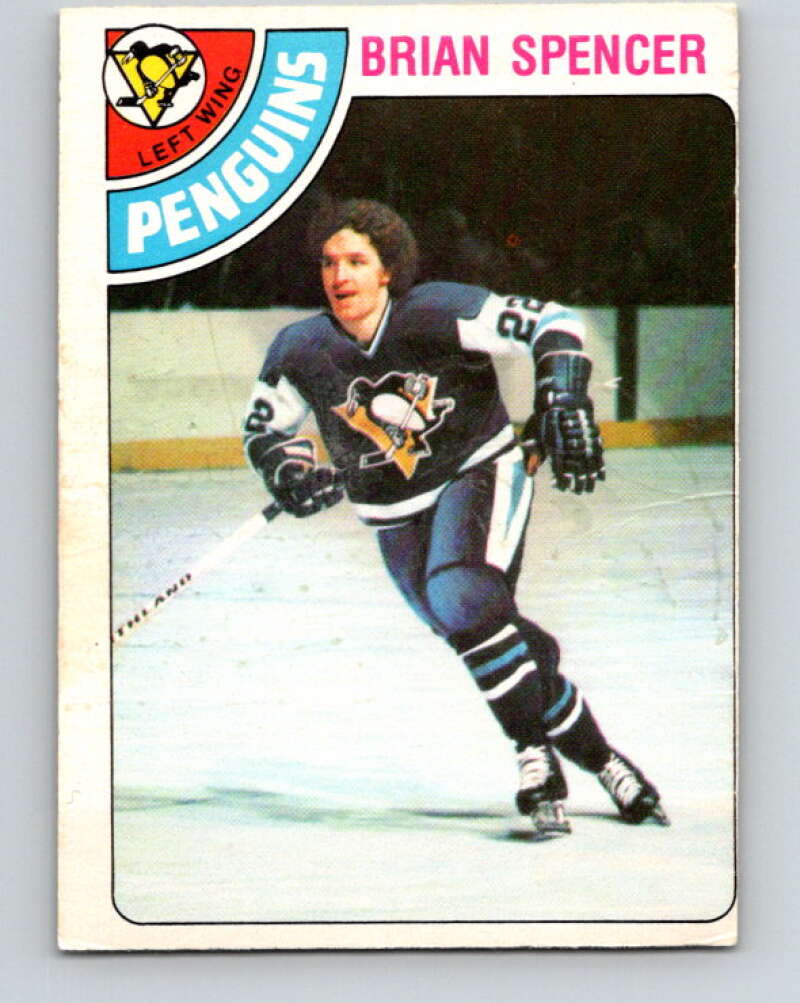 1978-79 O-Pee-Chee #137 Brian Spencer  Pittsburgh Penguins  V22834