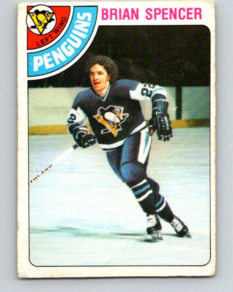 1978-79 O-Pee-Chee #137 Brian Spencer  Pittsburgh Penguins  V22842
